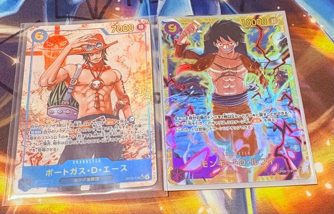 ワンピカ　マルコデッキ+引退品+エースSECパラ