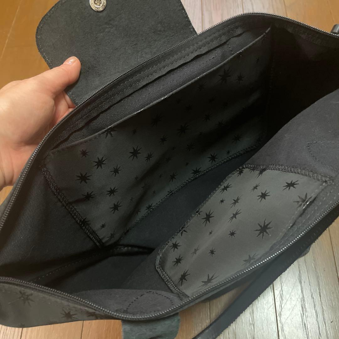 ロンシャン 限定星柄 トート Mサイズ 【出品: 1月27日まで】