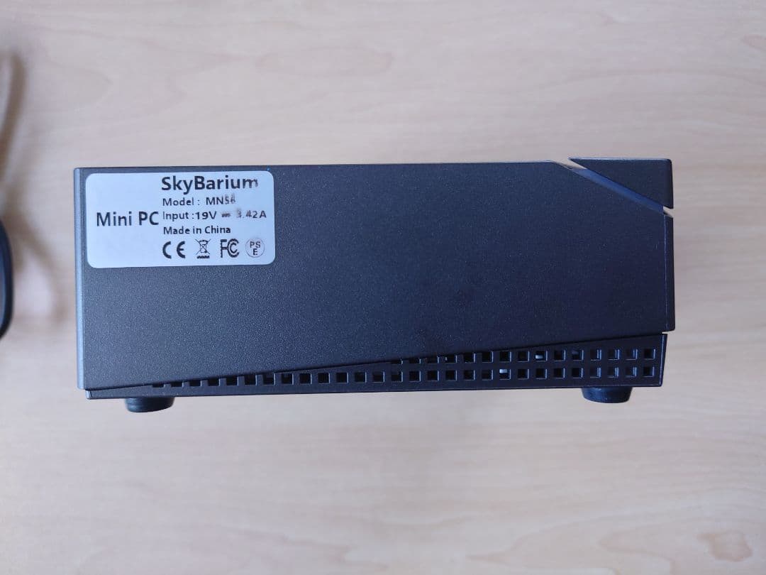 SkyBarium MN56 Ryzen5 5625U 16GB ミニPC
