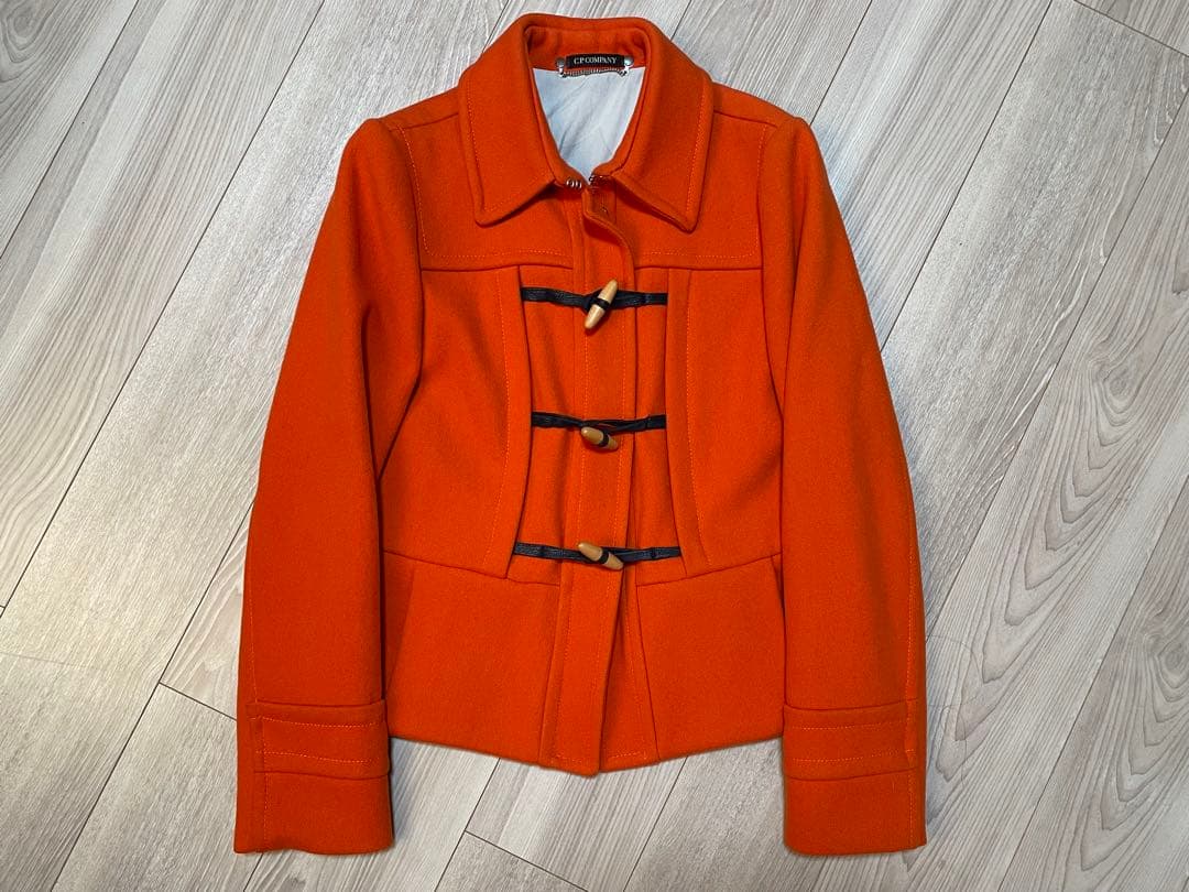 CPカンパニー オレンジ系 ショートダッフルコート 42