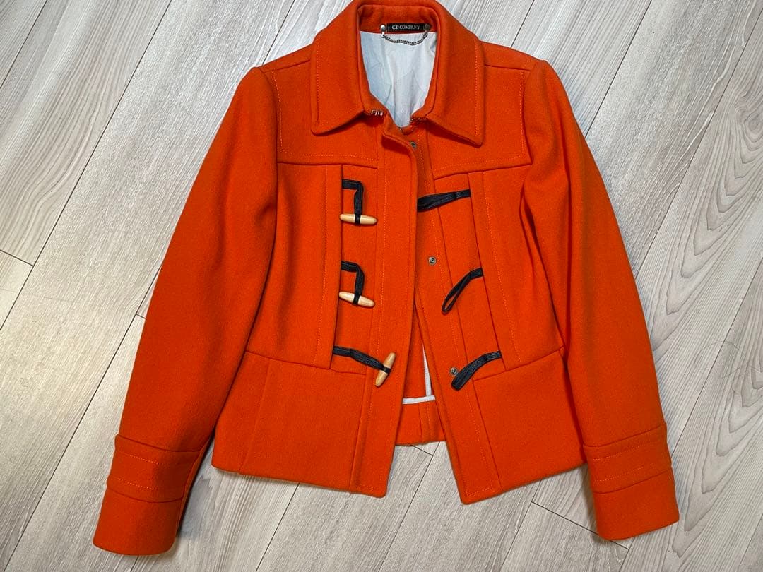 CPカンパニー オレンジ系 ショートダッフルコート 42