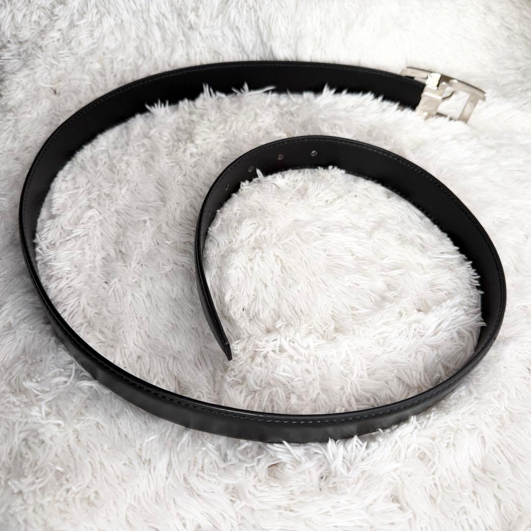 【極美品】Cartier ベルト タンク アルディロン レザー シルバー