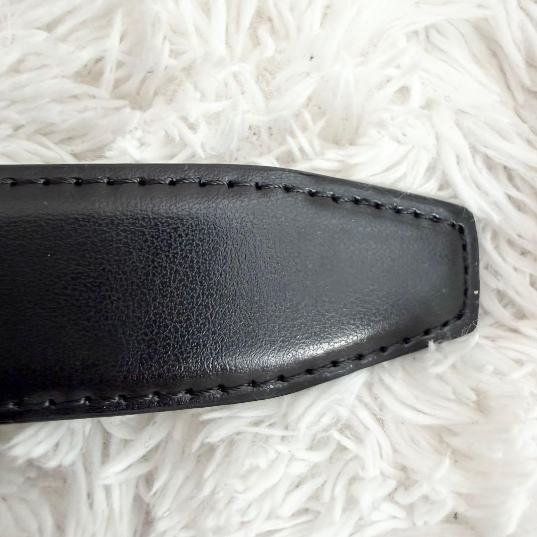 【極美品】Cartier ベルト タンク アルディロン レザー シルバー