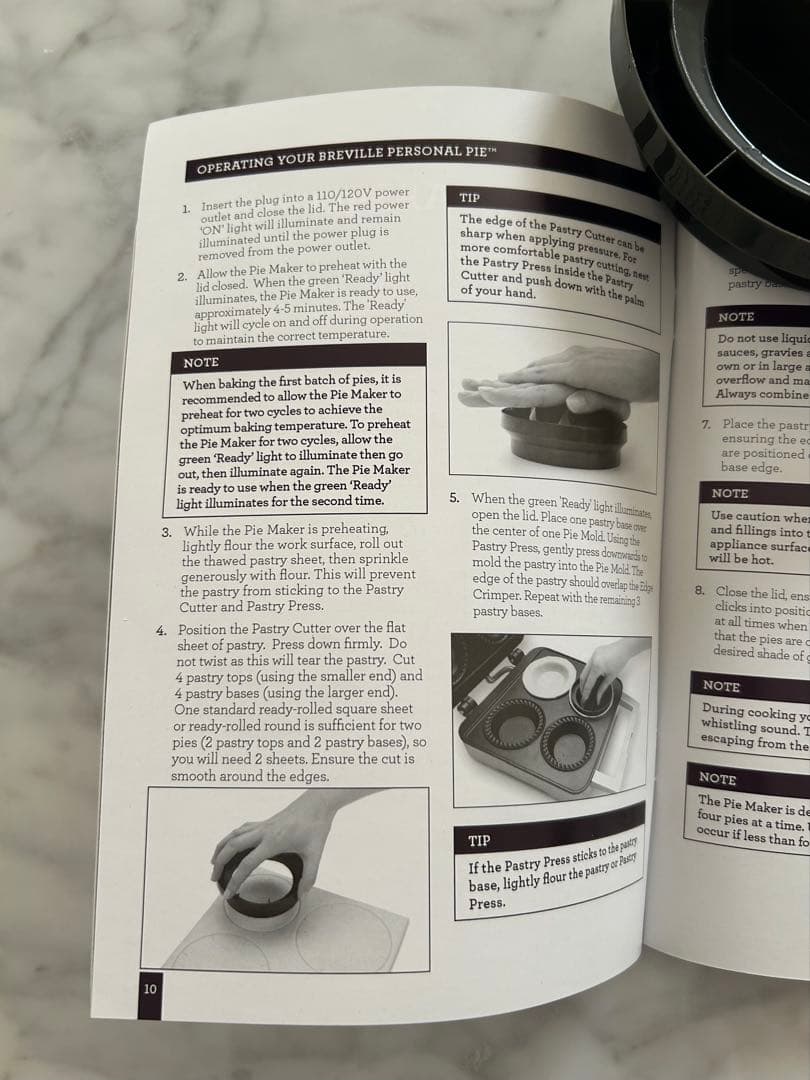 【レア】Breville Personal Pie Maker シルバー