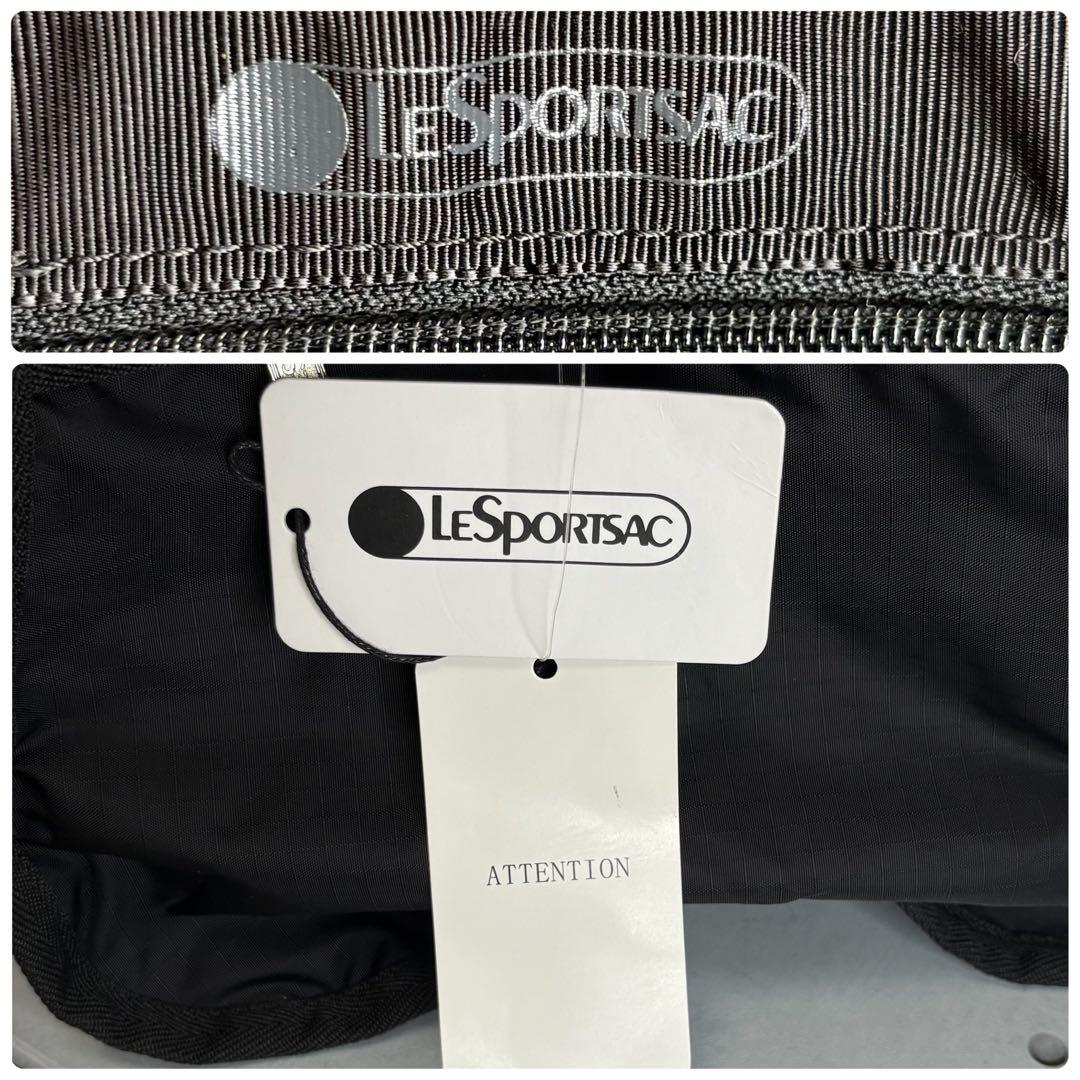 新品タグ付 レスポートサック ボストンバック 2WAY 大容量 収納沢山 黒