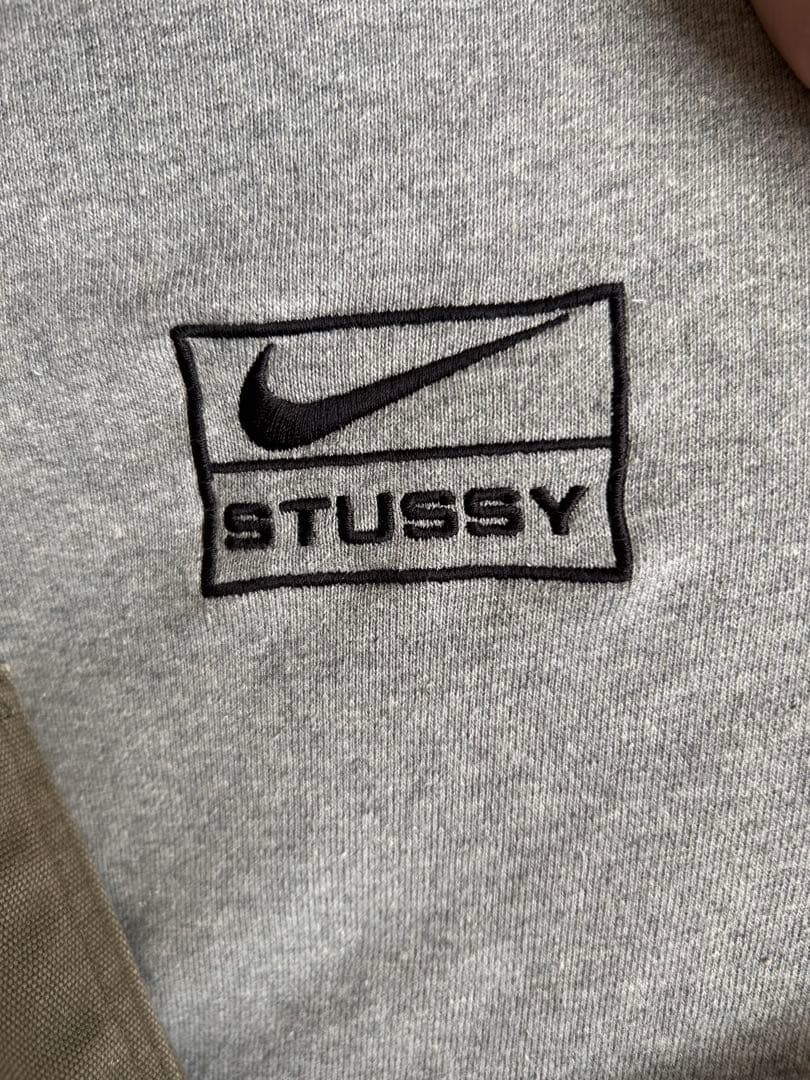 ロ*員様 NIKE×Stussy グレー スウェットMサイズ