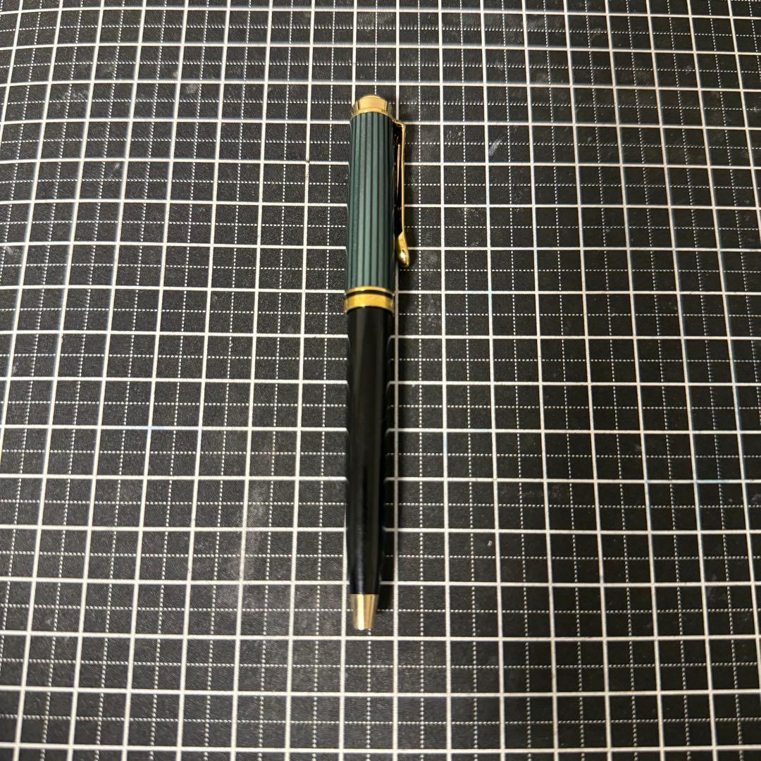 ペリカン ボールペン K300 緑縞