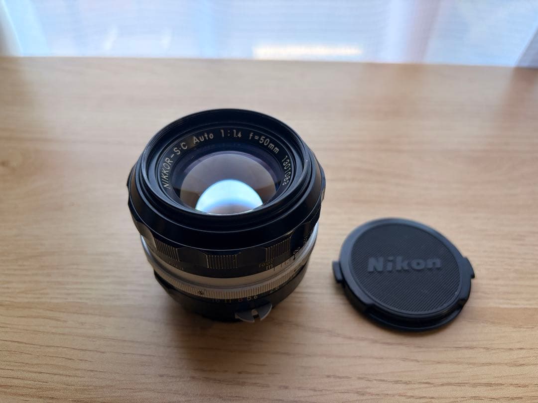 NIKKOR-S.C Auto 50mm f/1.4レンズ