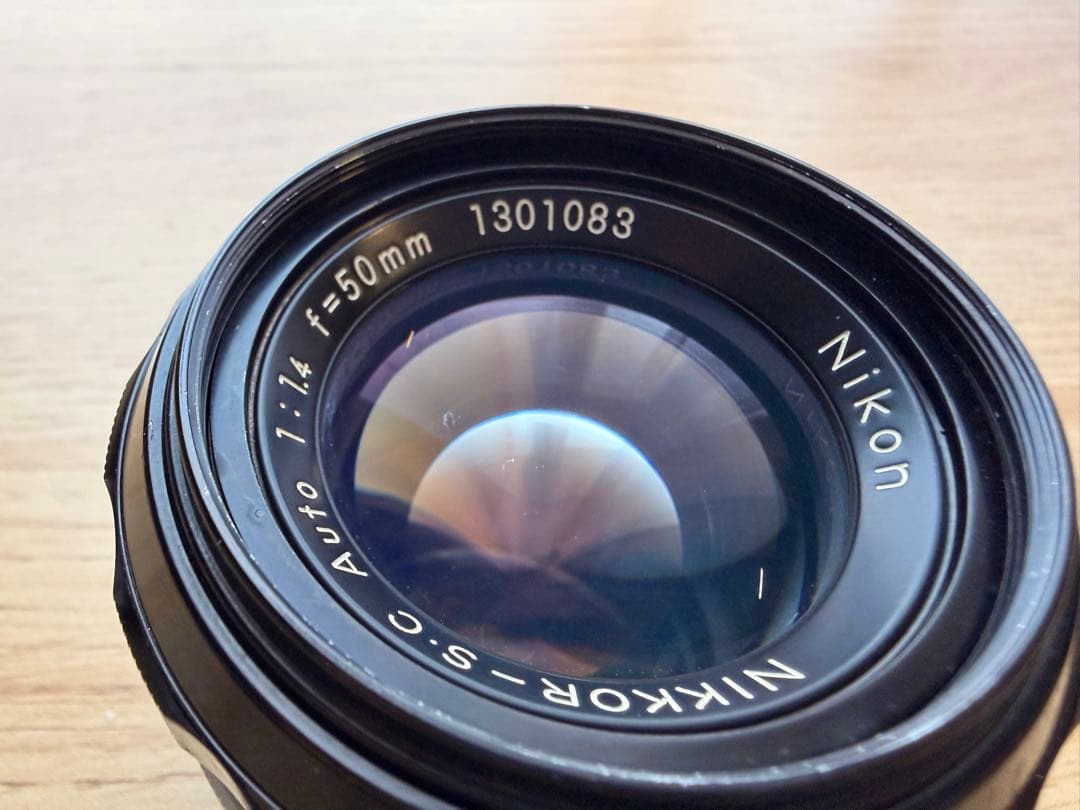 NIKKOR-S.C Auto 50mm f/1.4レンズ