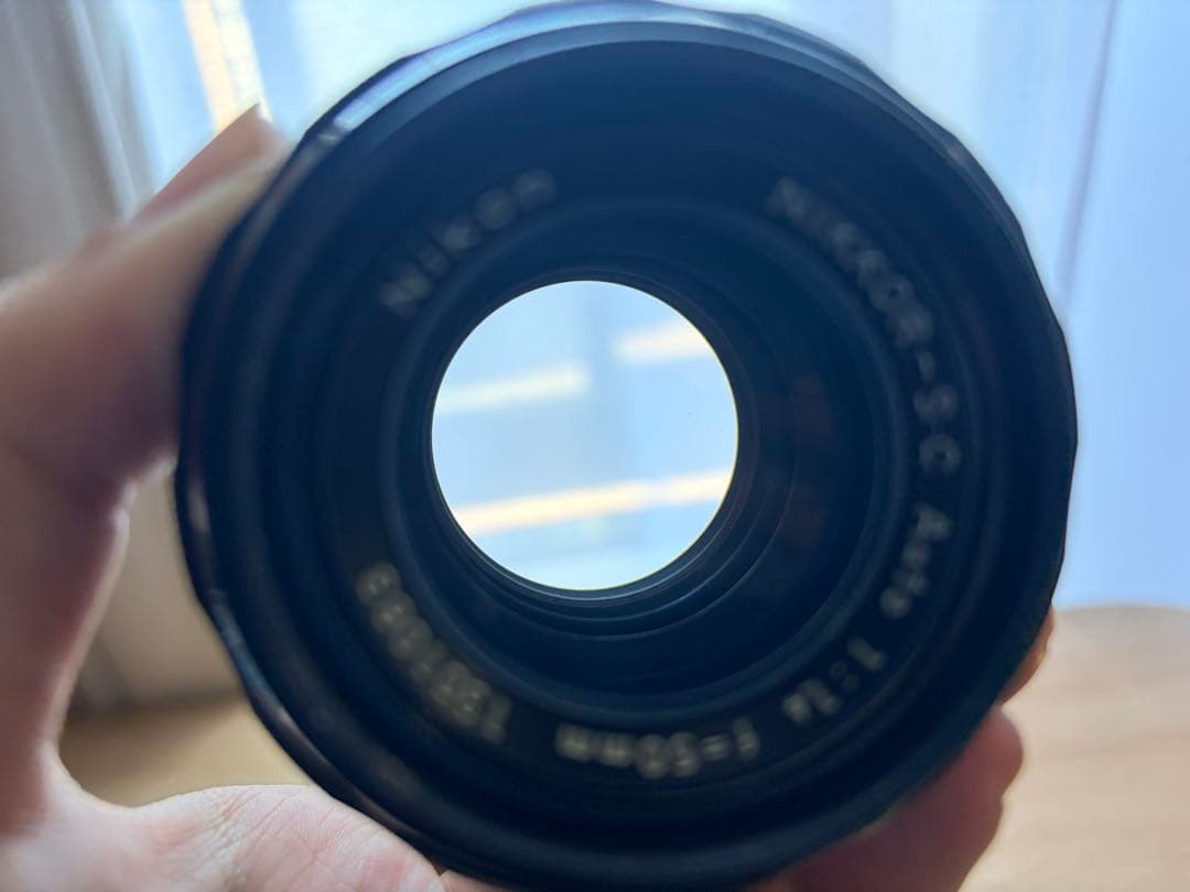 NIKKOR-S.C Auto 50mm f/1.4レンズ