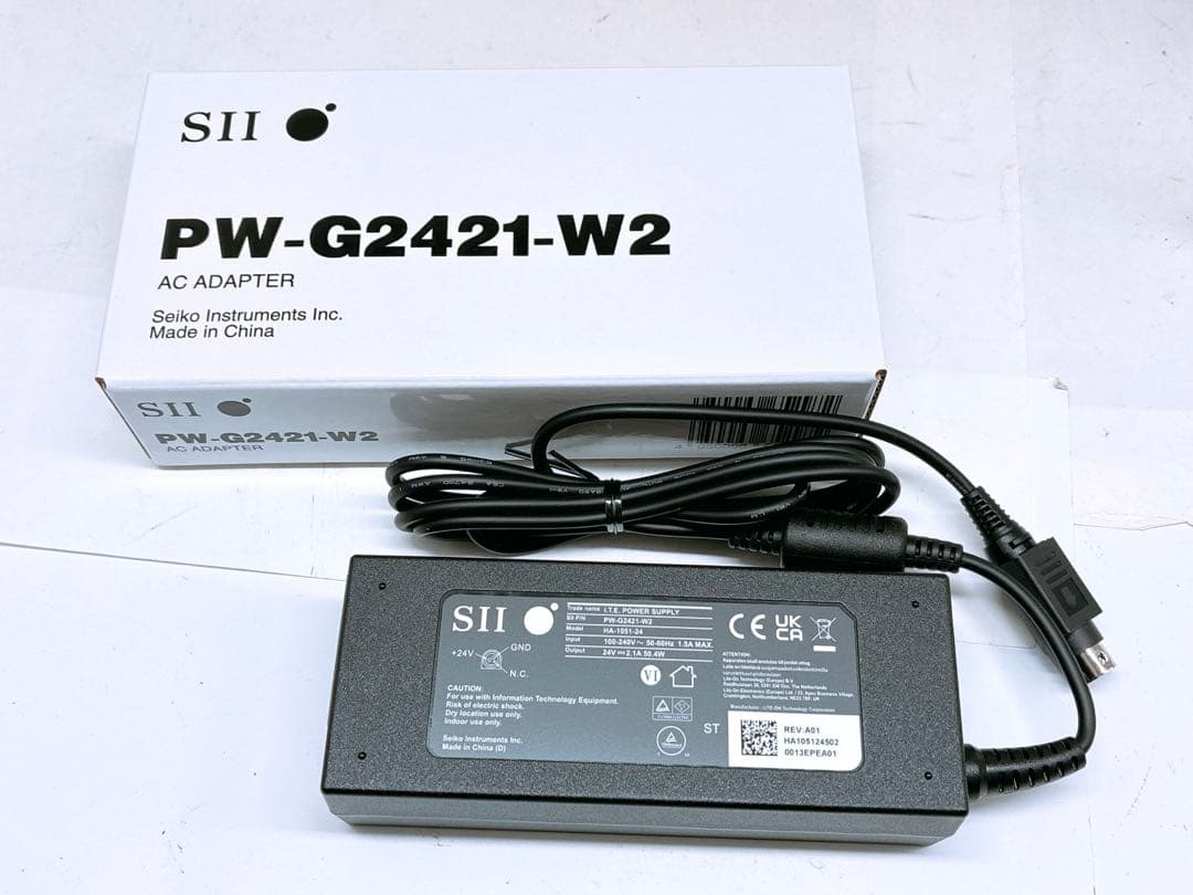 l*y様 SII サーマルプリンター レシートプリンター ホワイト 付属品付 P