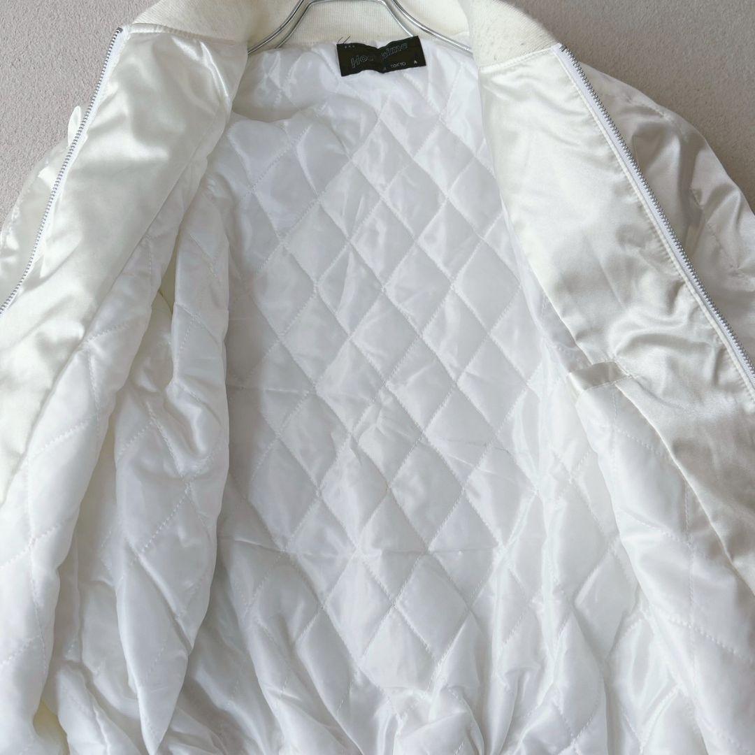 超希少 HOSHIHIME 星姫 ドラゴン スカジャン 和柄 フリー 白糸刺繍