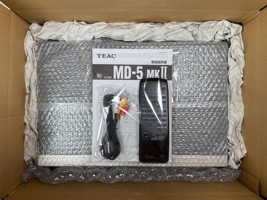優良美品・TEAC ティアック MD-5MKII MDレコーダー MDLP