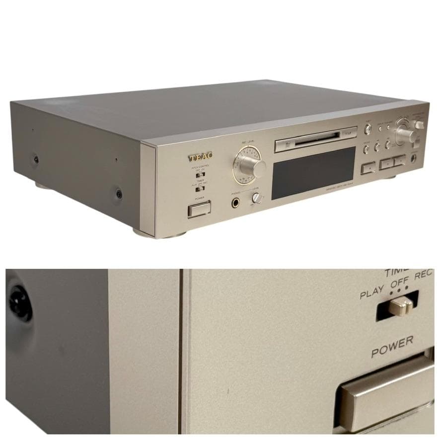優良美品・TEAC ティアック MD-5MKII MDレコーダー MDLP