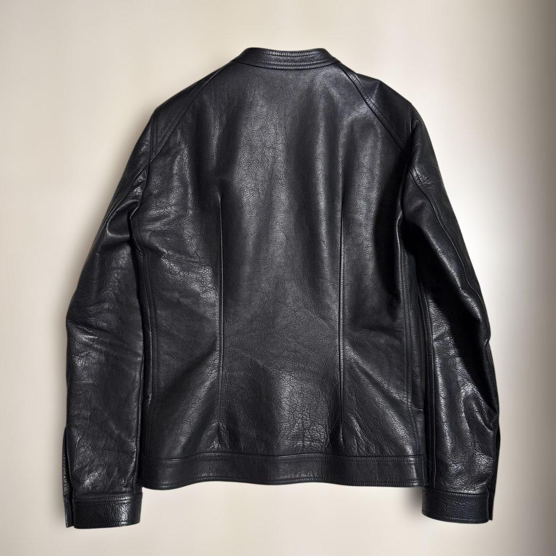 rick owens シングルレザー ジャケット