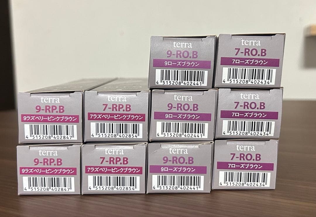 42本セット シュワルツコフ テラ terra カラーリング1剤