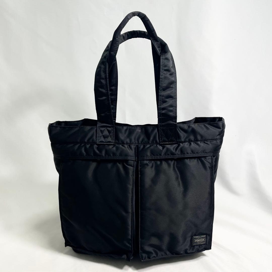 ポーター タンカー トートバッグ ビジネスバッグ ロゴ 大容量 多機能 A4可