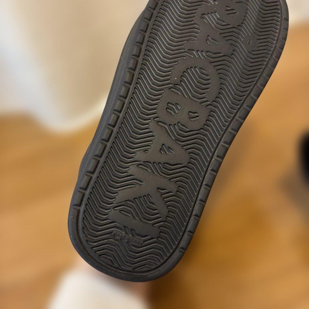 ラクバキ　ブラック　サボサンダル Sサイズ　レディース　〜 23.0㎝