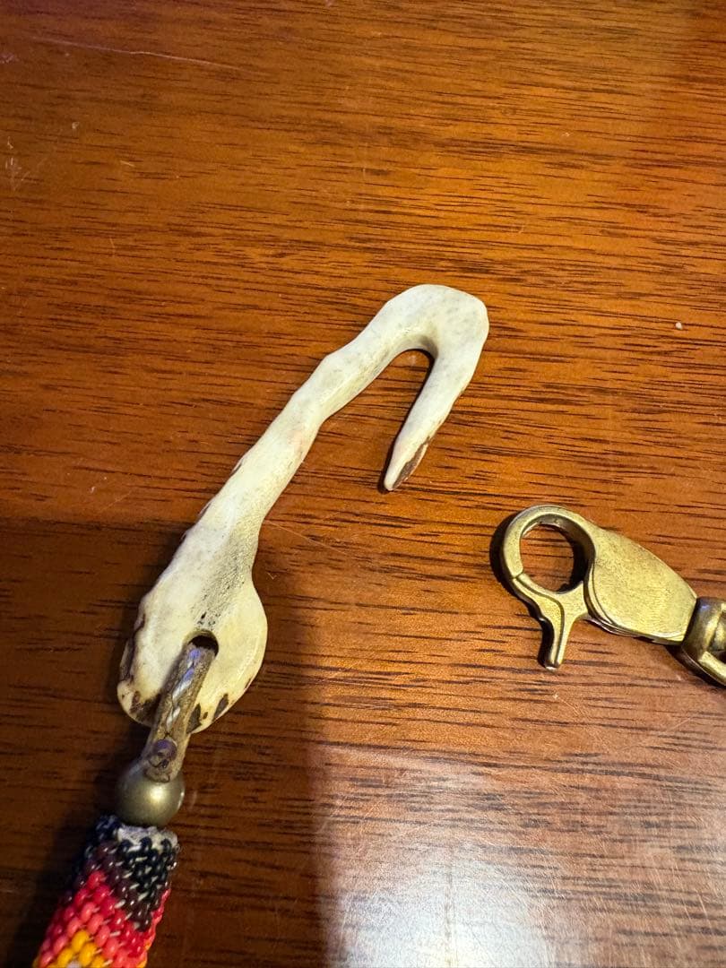 OGLALA アンティークビーズ ウォレットチェーン