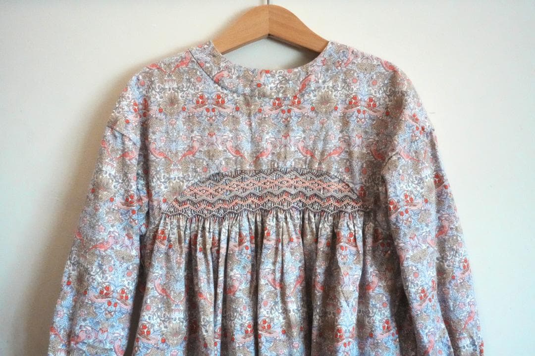 BONPOINT リバティ ワンピース 6a