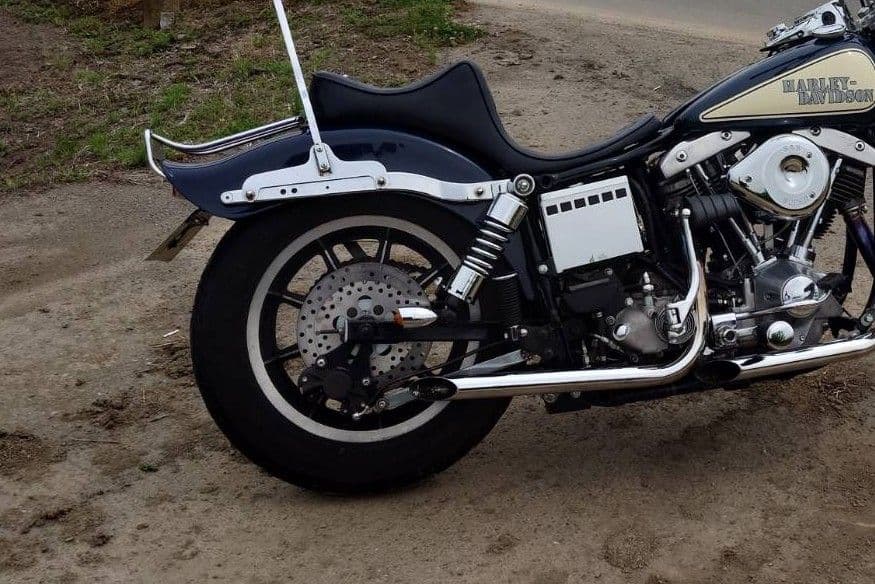 ショベル　4速フレーム　ラペラ