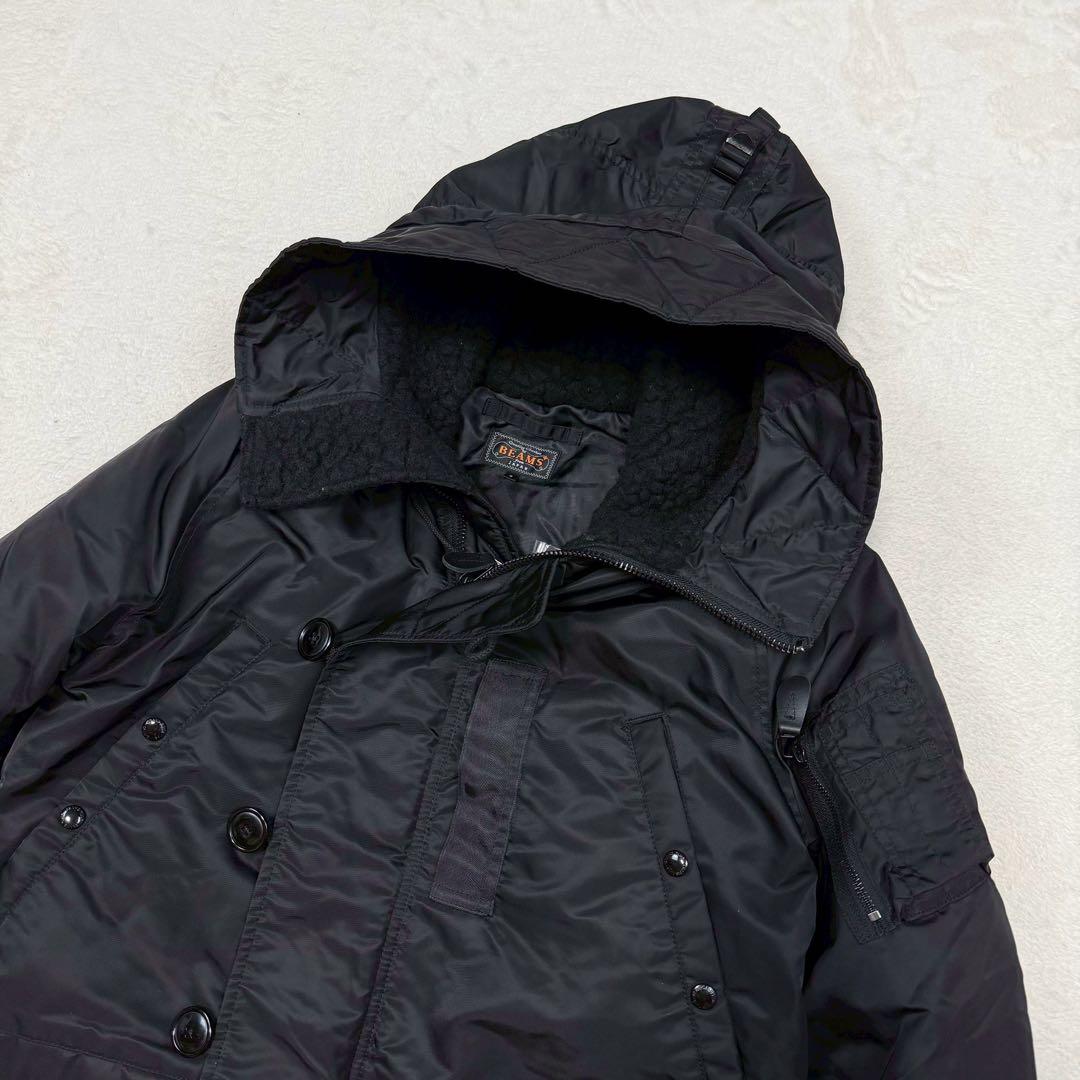 新品 2024年モデル BEAMS + MIL Type N-3B DOWN