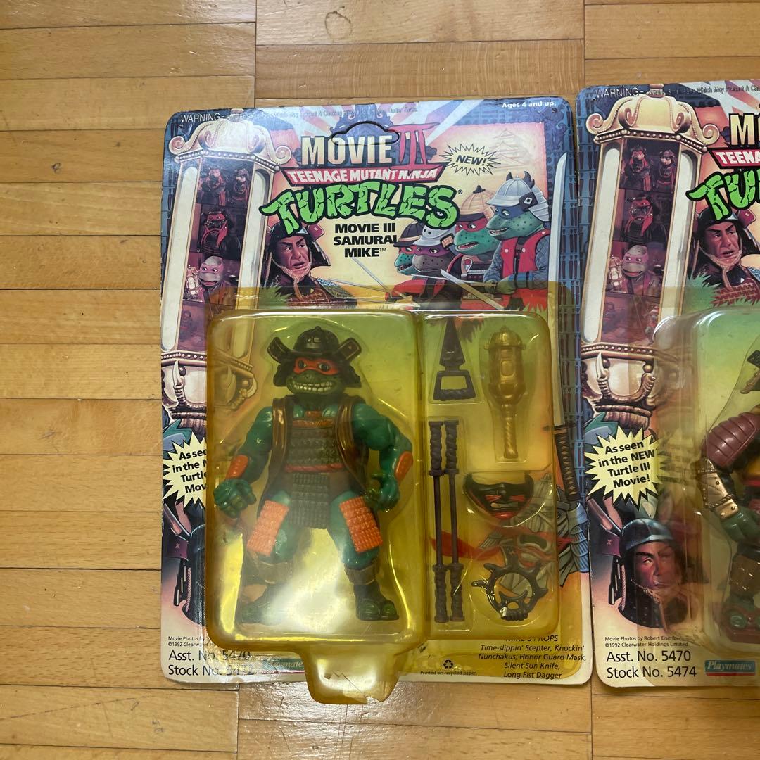 ミュータントタートルズ サムライTMNT サムライフィギュア 4体セット