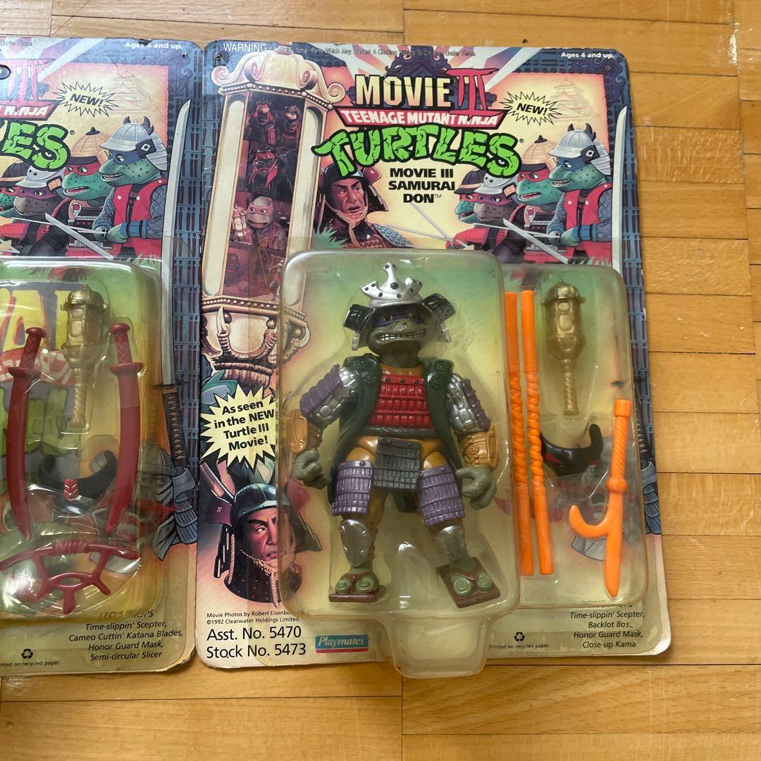 ミュータントタートルズ サムライTMNT サムライフィギュア 4体セット