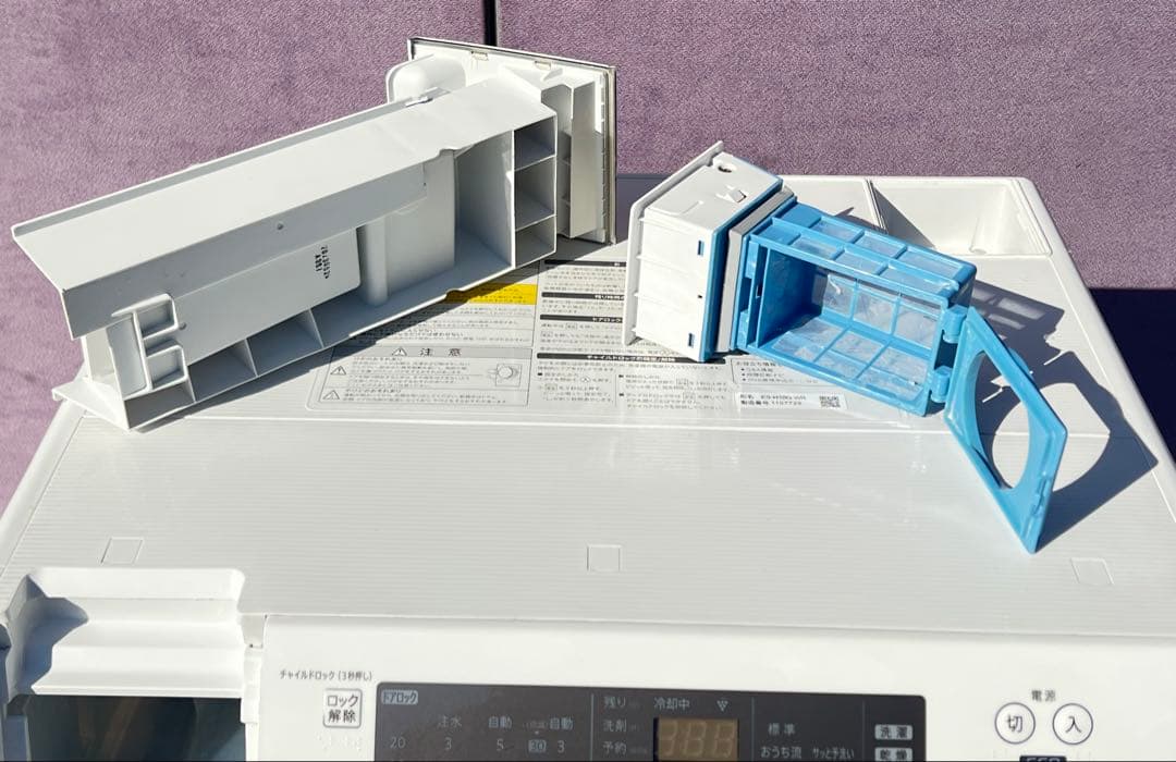 SHARP ドラム式洗濯機 本体 ホワイト2023年