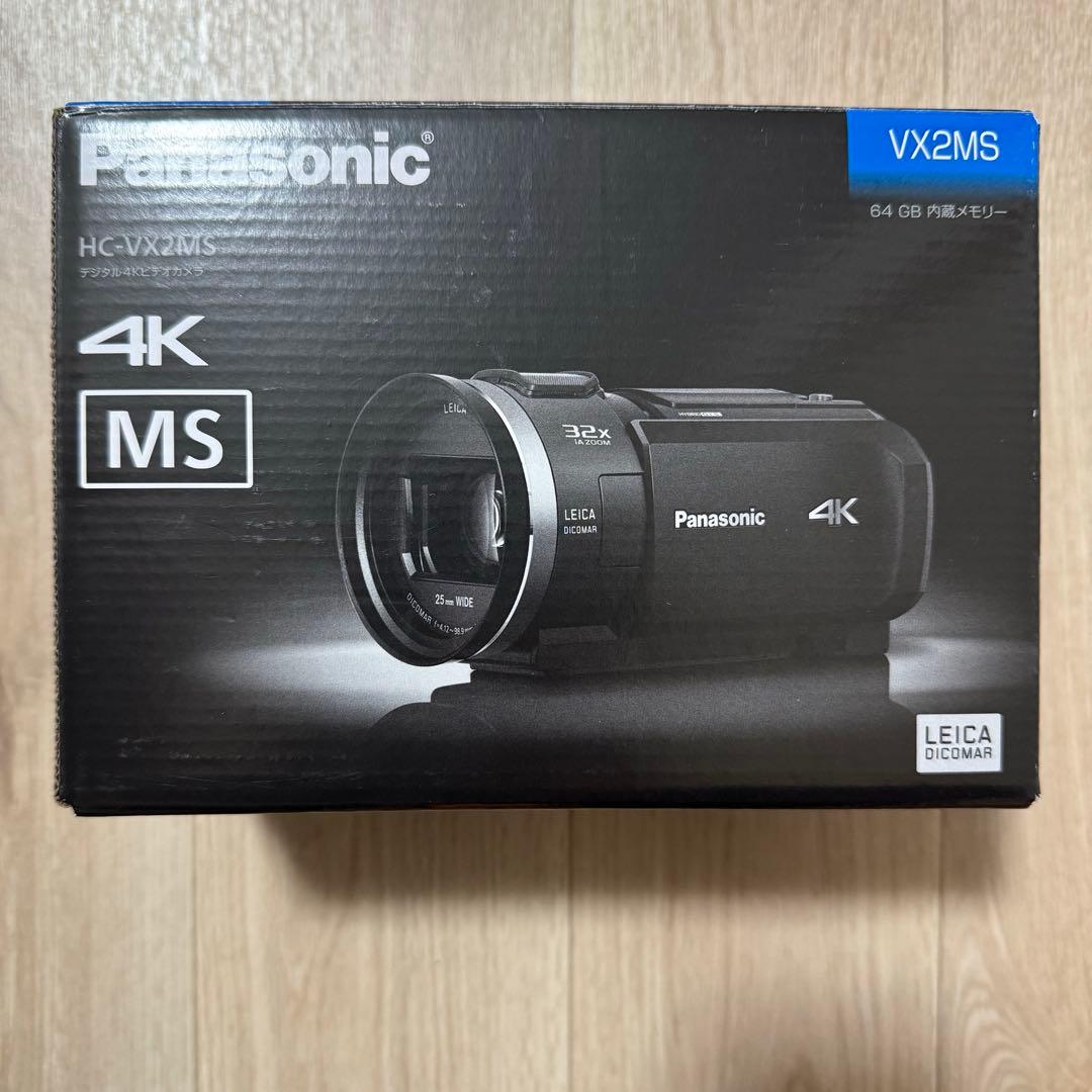 【 ほぼ未使用＆オマケ付き】Panasonic HC-VX2MS ビデオカメラ