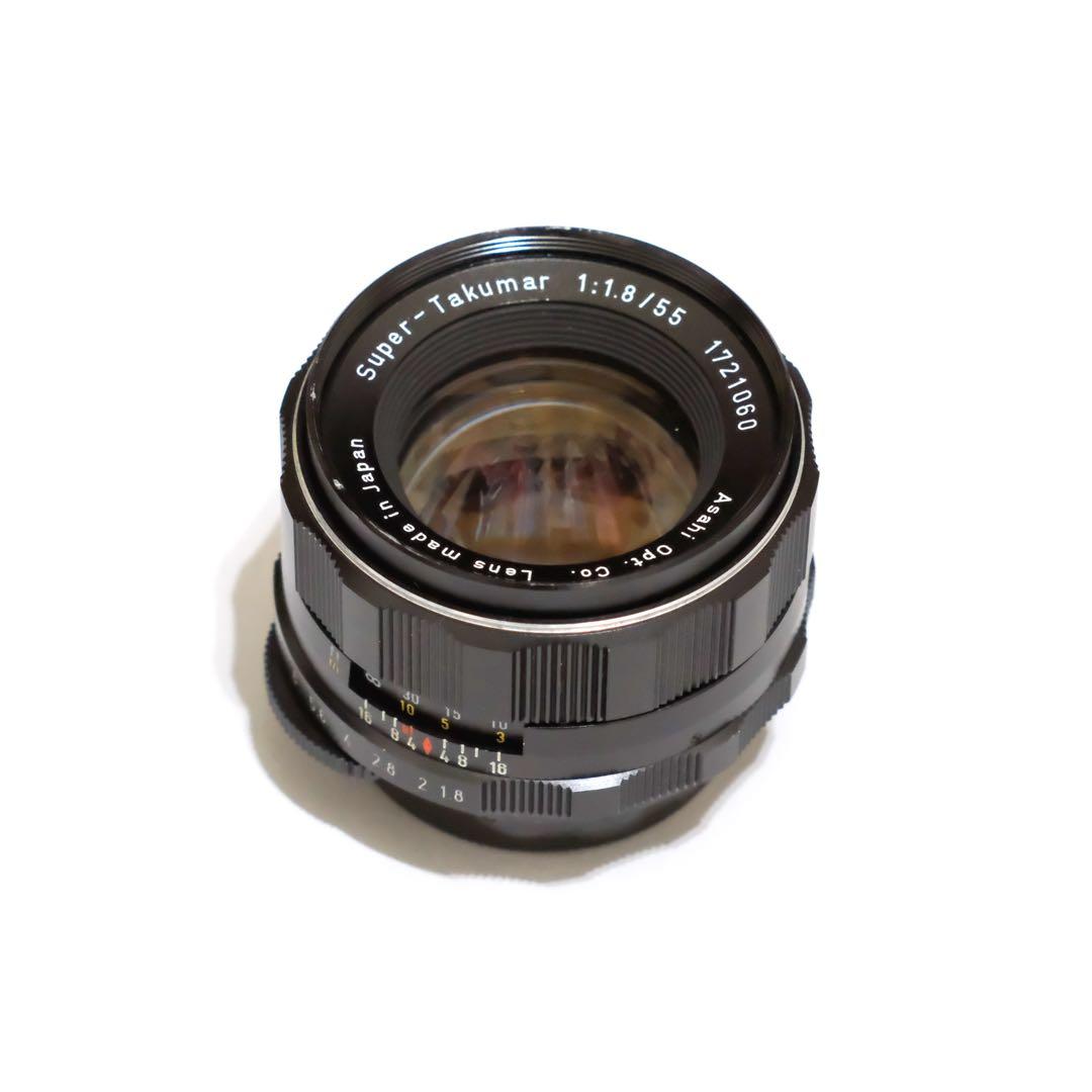 Super Takumar 55mm f1.8【M42】【最上級虹色フレア】前期