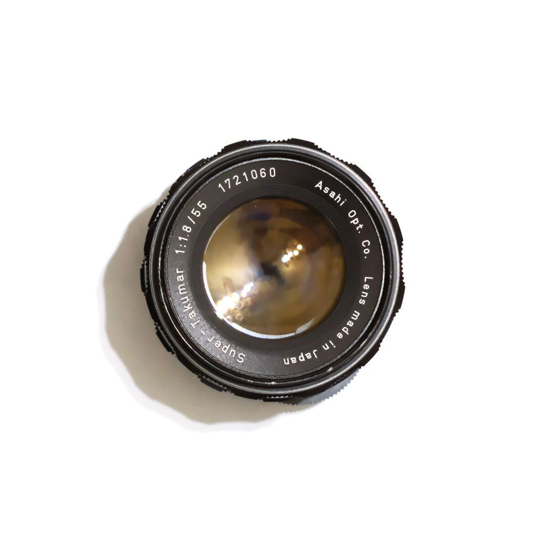Super Takumar 55mm f1.8【M42】【最上級虹色フレア】前期