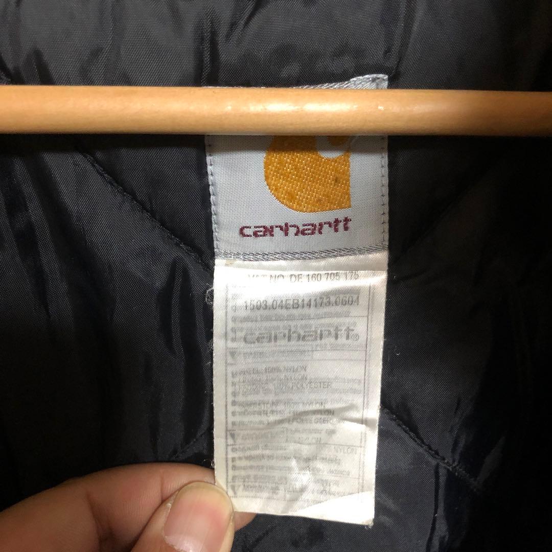 美品　ワンポイント刺繍carhartt アクティブジャケット　メンズXLサイズ