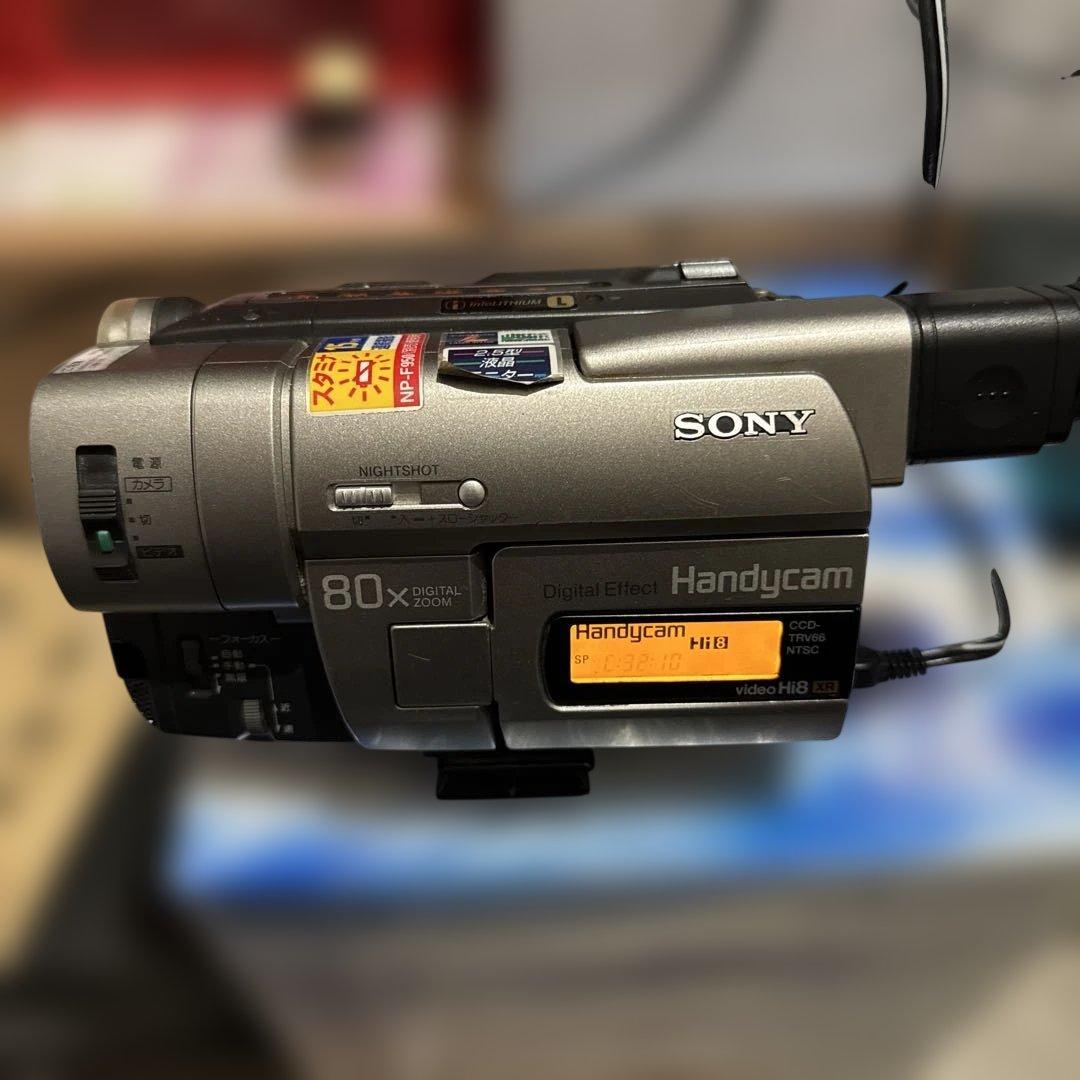 SONY Handycam Hi8 80倍デジタルズーム