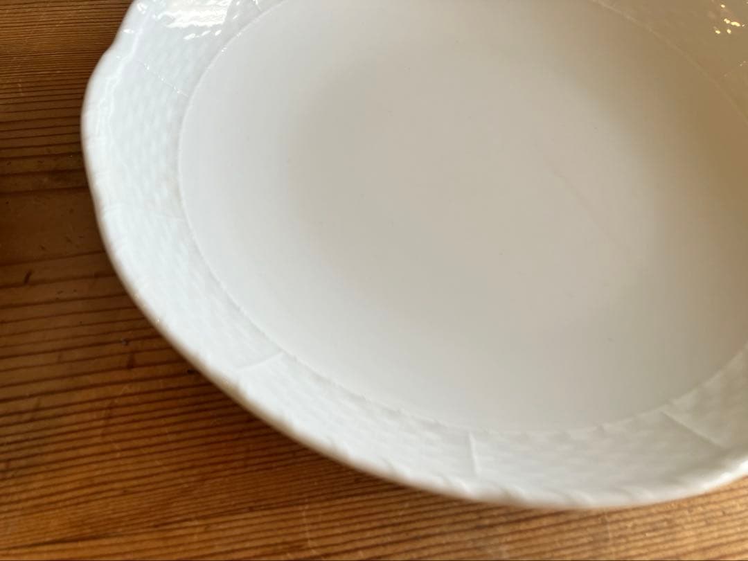 ジノリ　ベッキオホワイト　19ラウンドプレート×3