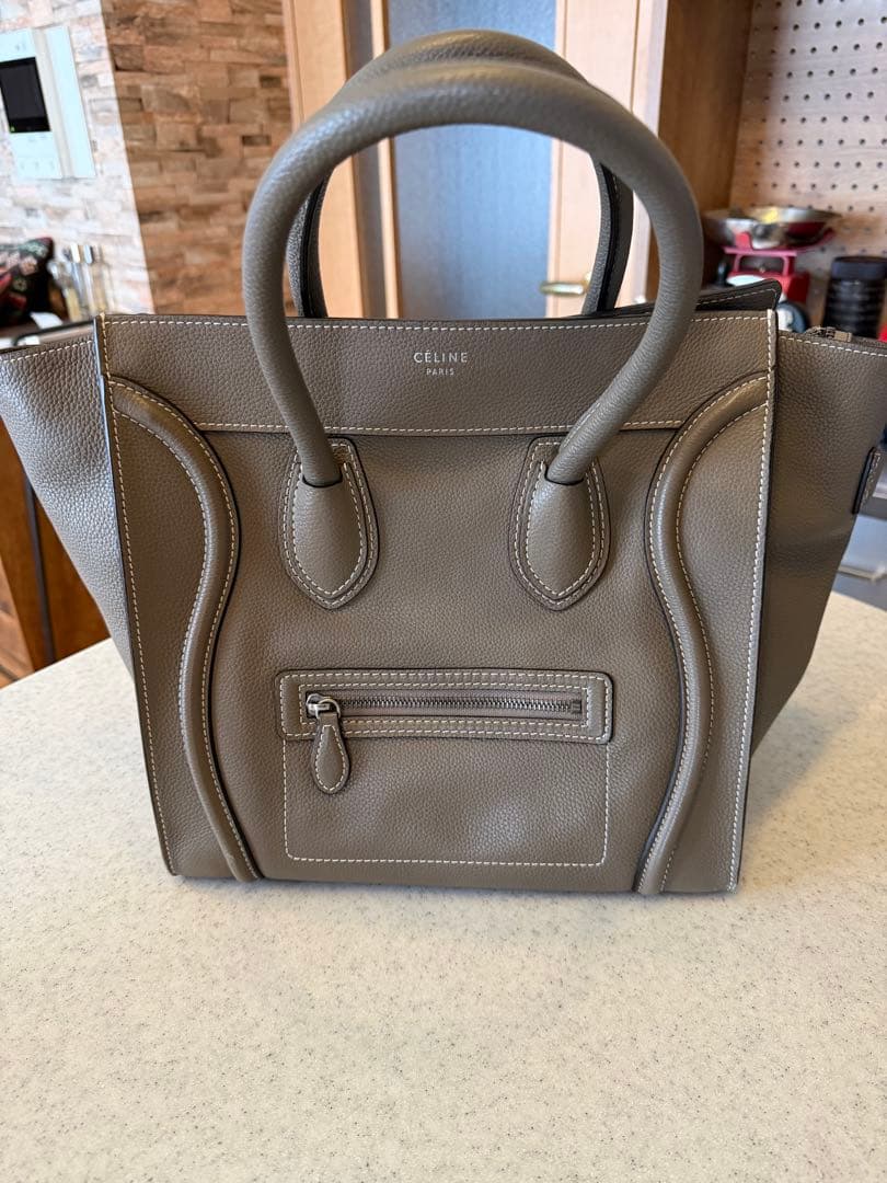セリーヌCELINEラゲージトートバッグトーブ美品