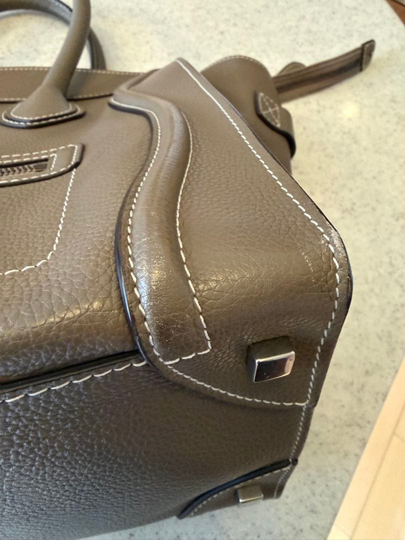 セリーヌCELINEラゲージトートバッグトーブ美品