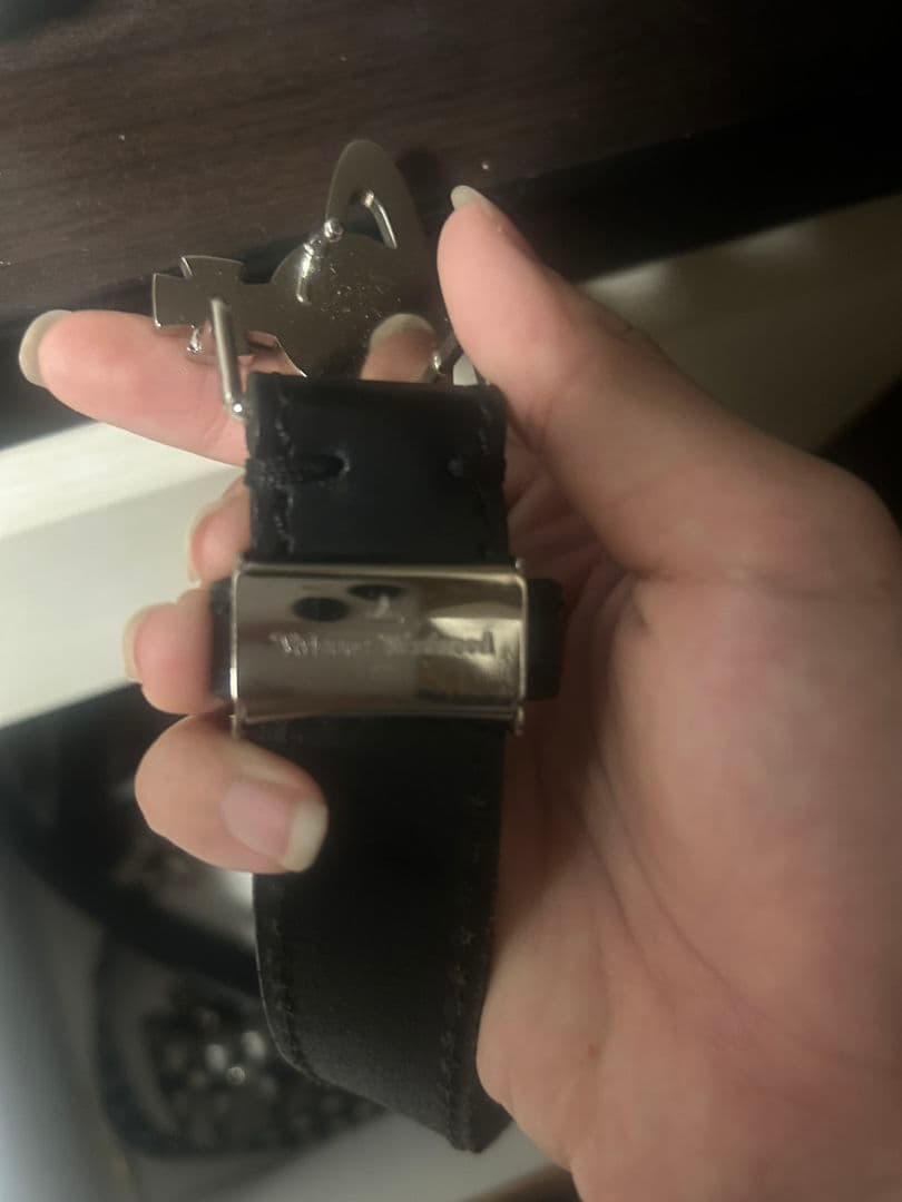 Vivienne Westwood ヴィヴィアン オーブレザーベルト バックル