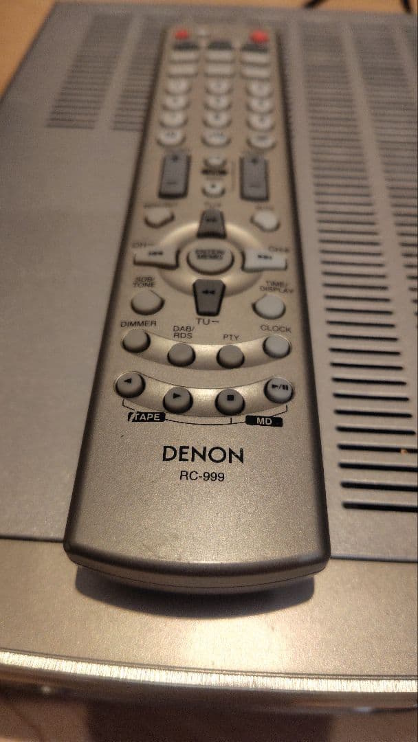 DENON RCD-M33 CDデッキ シルバー