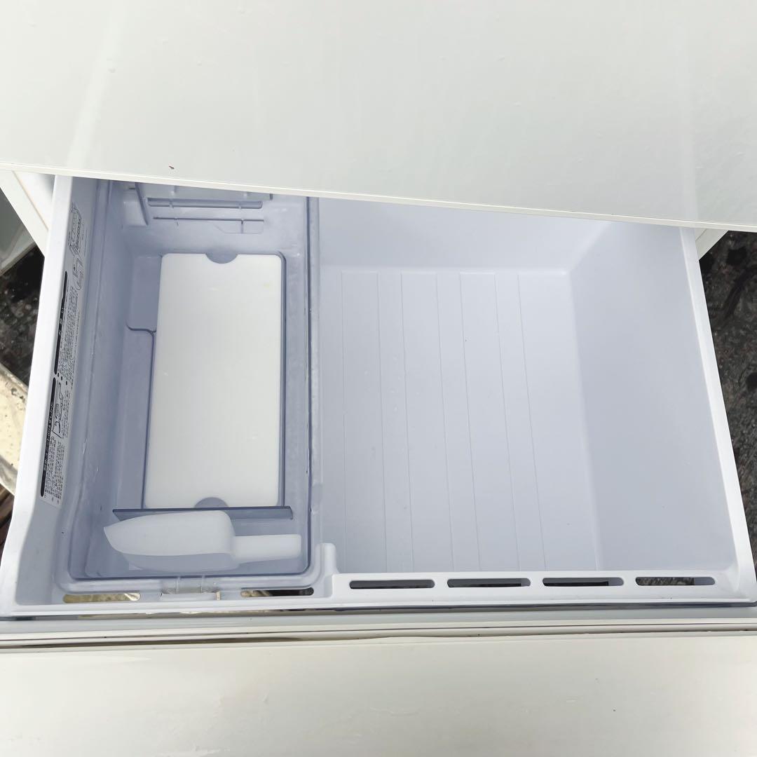 327取付無料！AQUA旬鮮チルド搭載 おしゃれホワイト自動製氷付き3ドア冷蔵庫