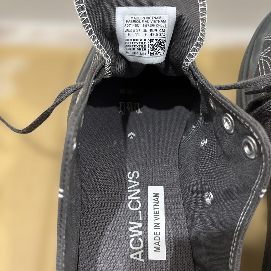 CONVERSE × A-COLD-WALL CT70 27.5cm