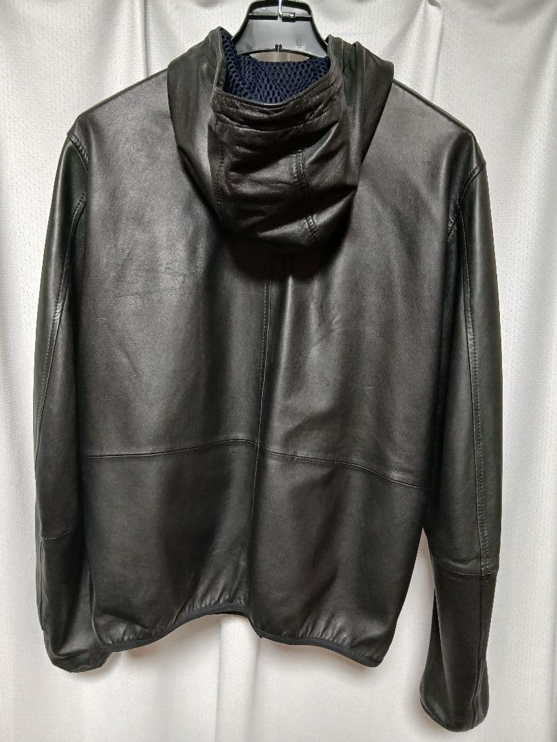 DIESEL　レザーフーディー　XXL