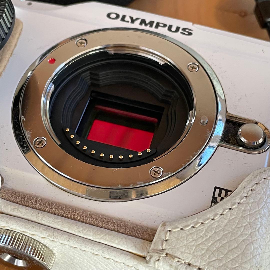 OLYMPUS PEN Lite E-PL2 本体と付属品