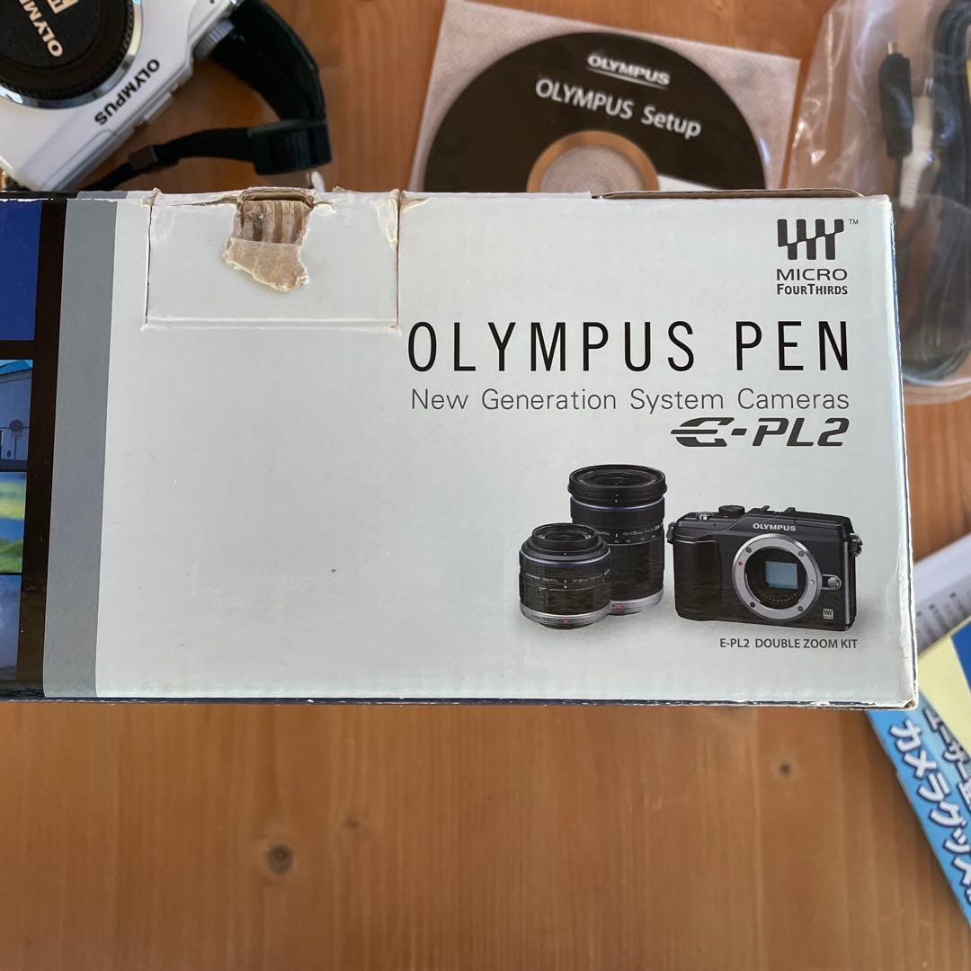 OLYMPUS PEN Lite E-PL2 本体と付属品