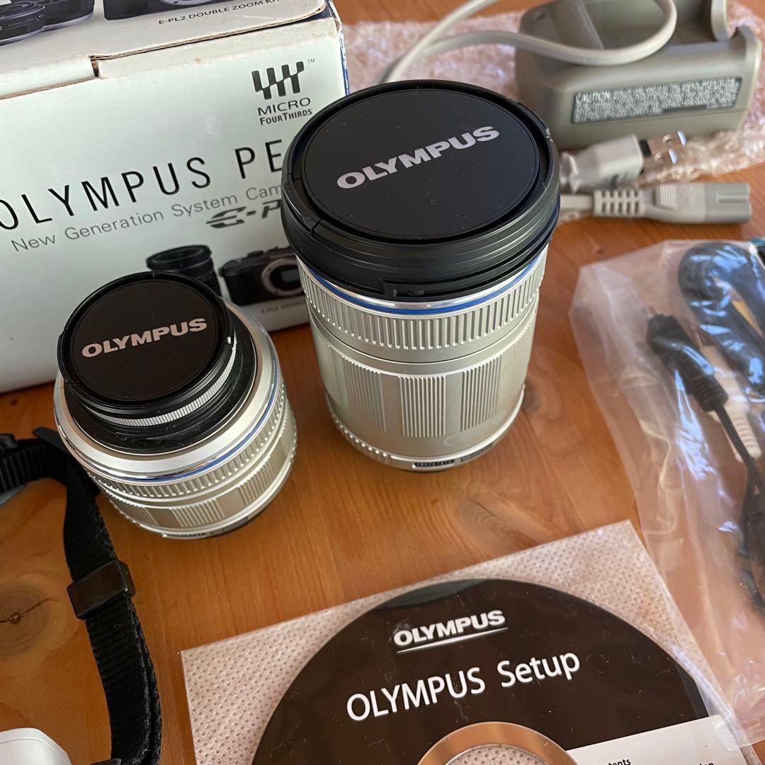 OLYMPUS PEN Lite E-PL2 本体と付属品