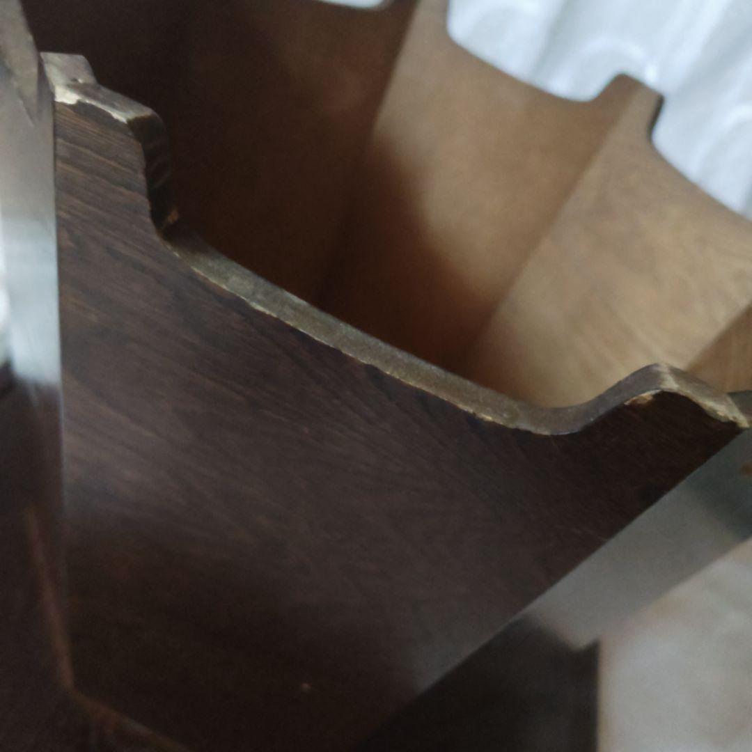 昭和レトロ　民芸家具　八角膳　ミズメザクラ　飾り台　花台　座卓机　当時物