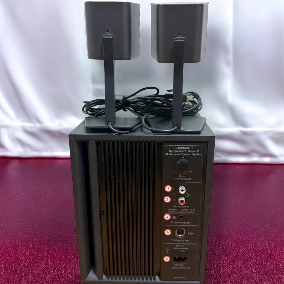 ☆美品 Bose Companion 3 Series II PCスピーカー