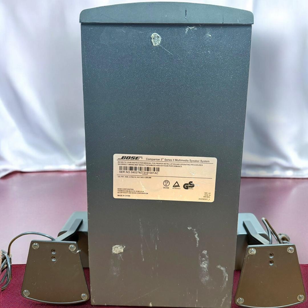 ☆美品 Bose Companion 3 Series II PCスピーカー