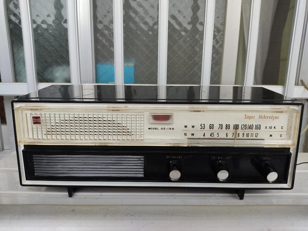 値下げ：onkyo 真空管ラジオ　動作品　OS-19S