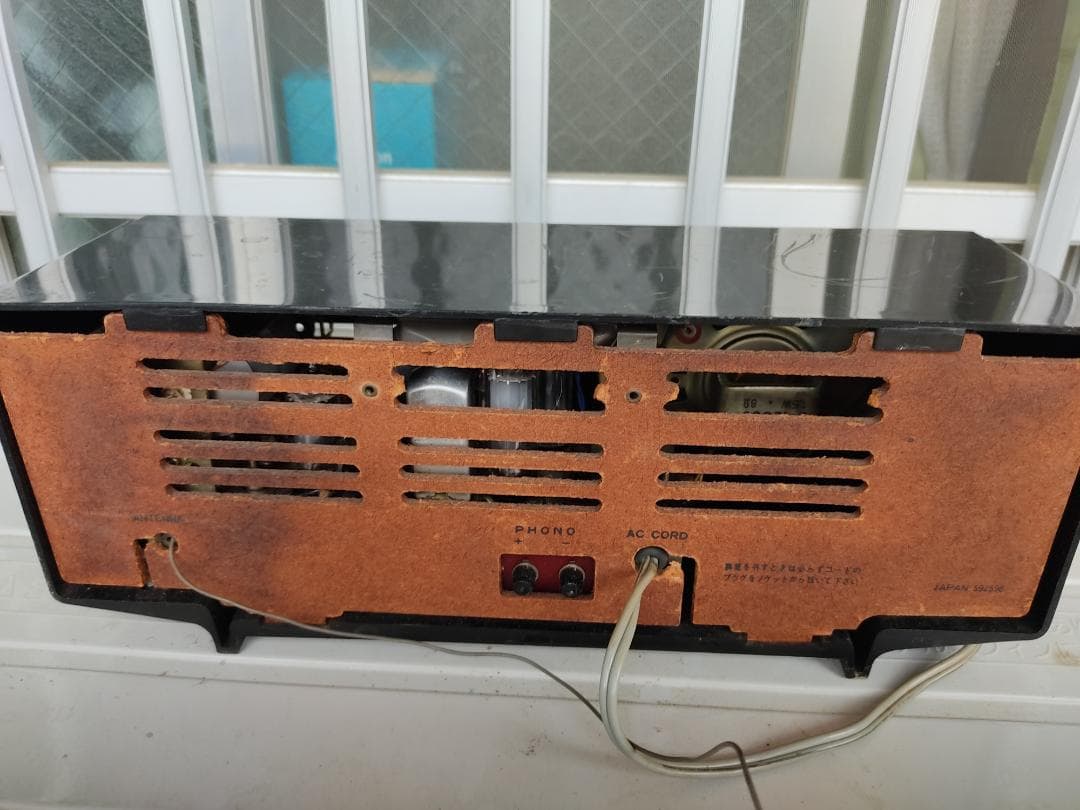 値下げ：onkyo 真空管ラジオ　動作品　OS-19S